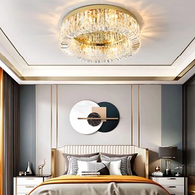 Toolight Toolight, stropné svietidlo 50cm, 6xE14, APP1728-6C, zlatá lesklá, OSW-06353