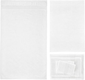 Biele froté bavlnené uteráky a osušky v súprave 6 ks Anti–Bacterial – Catherine Lansfield