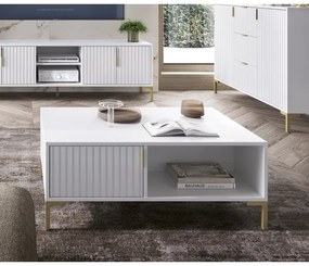 Konferenčný stolík FLOP biely