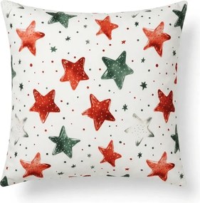 Obliečka na vankúš z mikrovlákna COLORFUL STARS 45x45 cm, farebná
