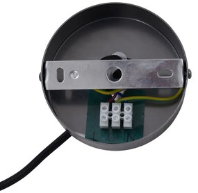 Moderné závesné svietidlo tmavosivé GU10 50 mm - Tubo