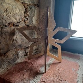 DECOLED Zlatá hviezda, 3D, 30 cm