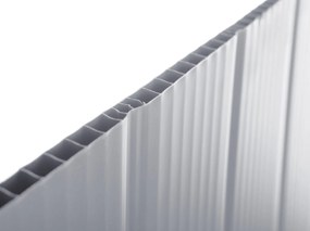 Záhradný domček G21 Boston 670 - 241 x 278 cm, plastový, svetlo šedý