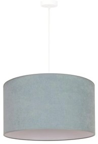 Duolla - Luster na lanku BRISTOL 1xE27/15W/230V pr. 45 cm zelená/biela