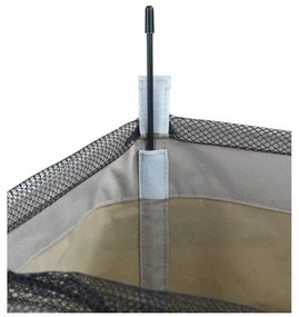 Taupe kôš na bielizeň Wenko Quadro, 79,2 l