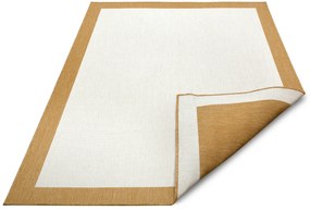 NORTHRUGS - Hanse Home koberce Kusový koberec Twin-Wendeteppiche 105796 Ochre – na von aj na doma - 80x250 cm