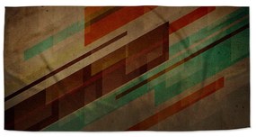 Sablio Uterák Hnedá abstrakcia - 30x50 cm