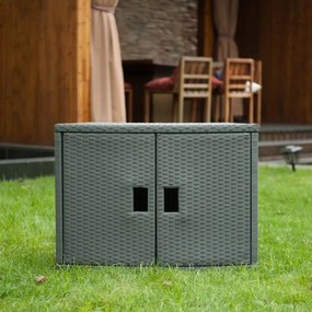 MSpa PVC prútený úložný box