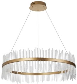 Endon 107672 - LED stmievateľný luster na lane ADRIEL LED/83W/230V 3000K zlatá