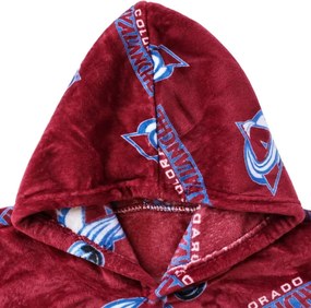 Mikinová televízna deka NHL Colorado Avalanche – veľ. M