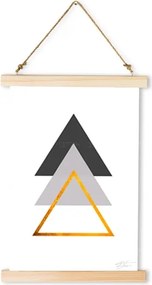 Závesné plátno na stenu Nothing or Material / Dan Johannson