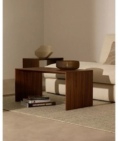 Odkladací stolík v dekore orecha 40x55 cm Litto – Kave Home