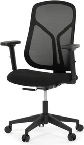 Kancelárska stolička čierna KA-S2173 BK