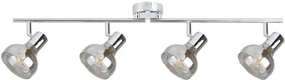 Rabalux HOLLY stropné bodové svietidlo max. 4x40W | E14 | IP20 - chróm