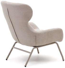 Béžové kreslo Belina – Kave Home