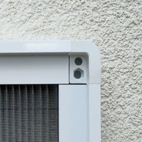 Sieťky proti hmyzu na DVERE - PLISSÉ KLIK - bežné odtiene