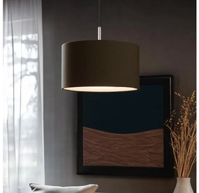 Eglo - LED  Luster na lanku TUNJA 1xE27/60W/230V hnedá