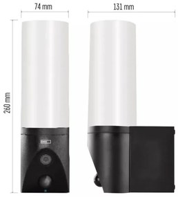 LED inteligentná vonkajšia kamera so svetlom GoSmart LED/12W/230V IP65 Wi-Fi Tuy