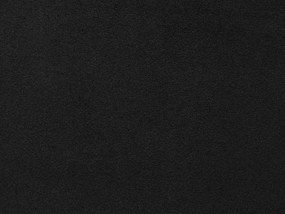 Zamatová taburetka čierna SOPHIA Beliani