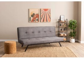 Dvojmiestna rozkladacia pohovka BAKU sivá