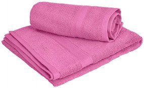 Uterák CLARYSSE ELEGANCE 60x110 cm ružový, 100% bavlna