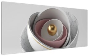 Obraz - Zlatá perla (120x50 cm)