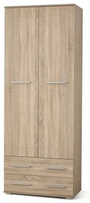 Vysoká policová skriňa Lima III, dub sonoma