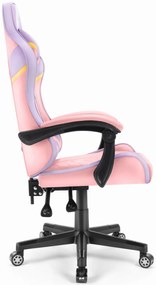 Hells Hell's Chair HC-1004 Pink Farebné herné kreslo