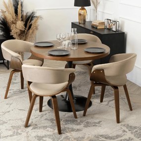 PROXIMA.store - Jedálenská stolička GARY Aura FARBA: čierna