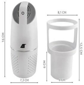 Malatec 6434 Čistička vzduchu do auta biela