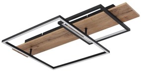 Globo 67289D1 - LED Stropné svietidlo VANNI LED/24W/230V hnedá/čierna