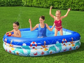 Nafukovací bazén so strieškou Sea Captain Bestway 54370