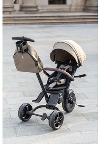 QPlay - Detská trojkolka 7v1 COMFO MAX béžová