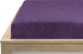 Froté plachta EXCLUSIVE slivková 90 x 200 cm