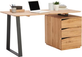 XXXLutz PÍSACÍ STÔL, divoký dub, 140/65/75 cm Linea Natura - Kancelárske stoly - 002748008201