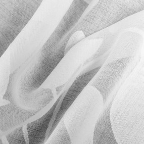 ZÁCLONA NA KRÚŽKOCH ESTELLA 140X250 CM LISTY