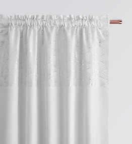 Dekorstudio Hotový záves BELISSA - biely Rozmer závesu: 140x250cm