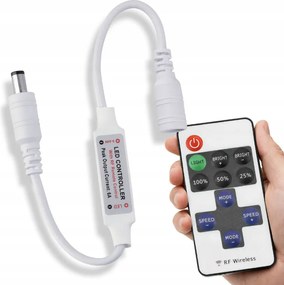 Ovladač stmívače LED pásků 5-24V 6A RF