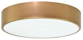 TEMAR Prisadené stropné osvetlenie CLEO, 3xE27, 40W, 40cm, okrúhle, zlaté