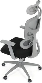 Kancelárska stolička sivá KA-K2081 GREY