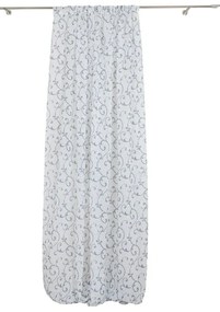 Modro-biela záclona 300x260 cm Fiesta - Mendola Fabrics