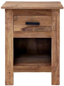 furniture-nabytek.cz - Nočný stolík drevený z palisandra 45x40x60