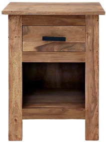 furniture-nabytek.cz - Nočný stolík drevený z palisandra 45x40x60
