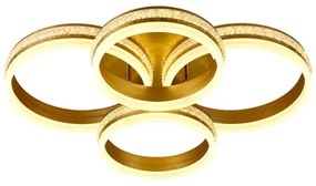 LED stmievateľné prisadené stropné svietidlo LED/150W/230V 3000-6500K + diaľkové ovládanie