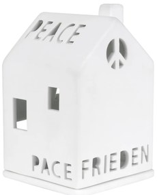 räder Porcelánový svietnik domček Peace