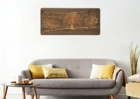 Svietiaci obraz Tri lipy na batériu