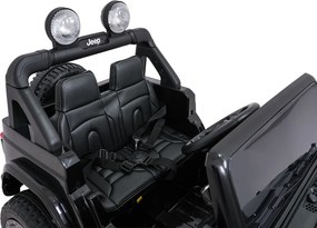 Ramiz Jeep Wrangler Rubicon LIFT elektrické autíčko pre deti čierne