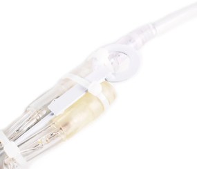 Vianočná LED dekorácie, Snehová vločka, BLIKAJÚCE, 50 cm, rôzne farby na výber Farba: Teplá biela