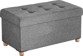 XXXLutz ÚLOŽNÝ BOX NA SEDENIE, textil, kompozitné drevo, 76/40/38 cm - Kreslá - 002543037505