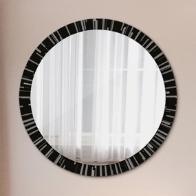 Okrúhle ozdobné zrkadlo Zloženie fi 100 cm